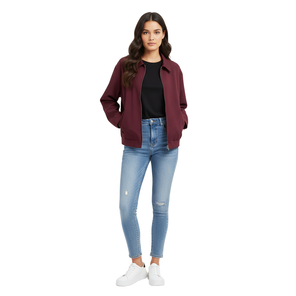 Burgundy Atelier Jacket