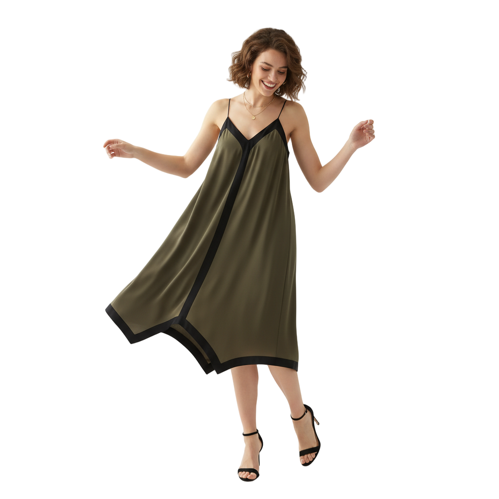 Deco Slip Dress