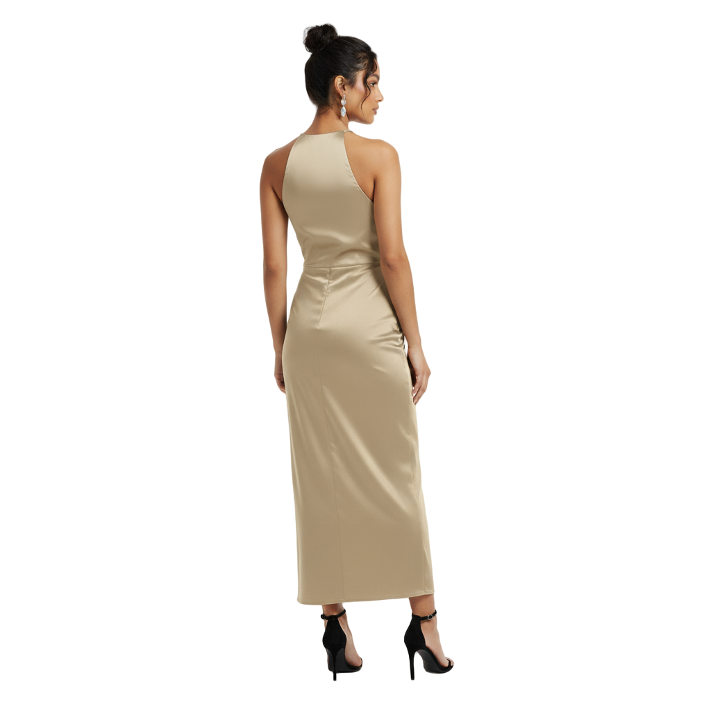 Oracle Satin Dress