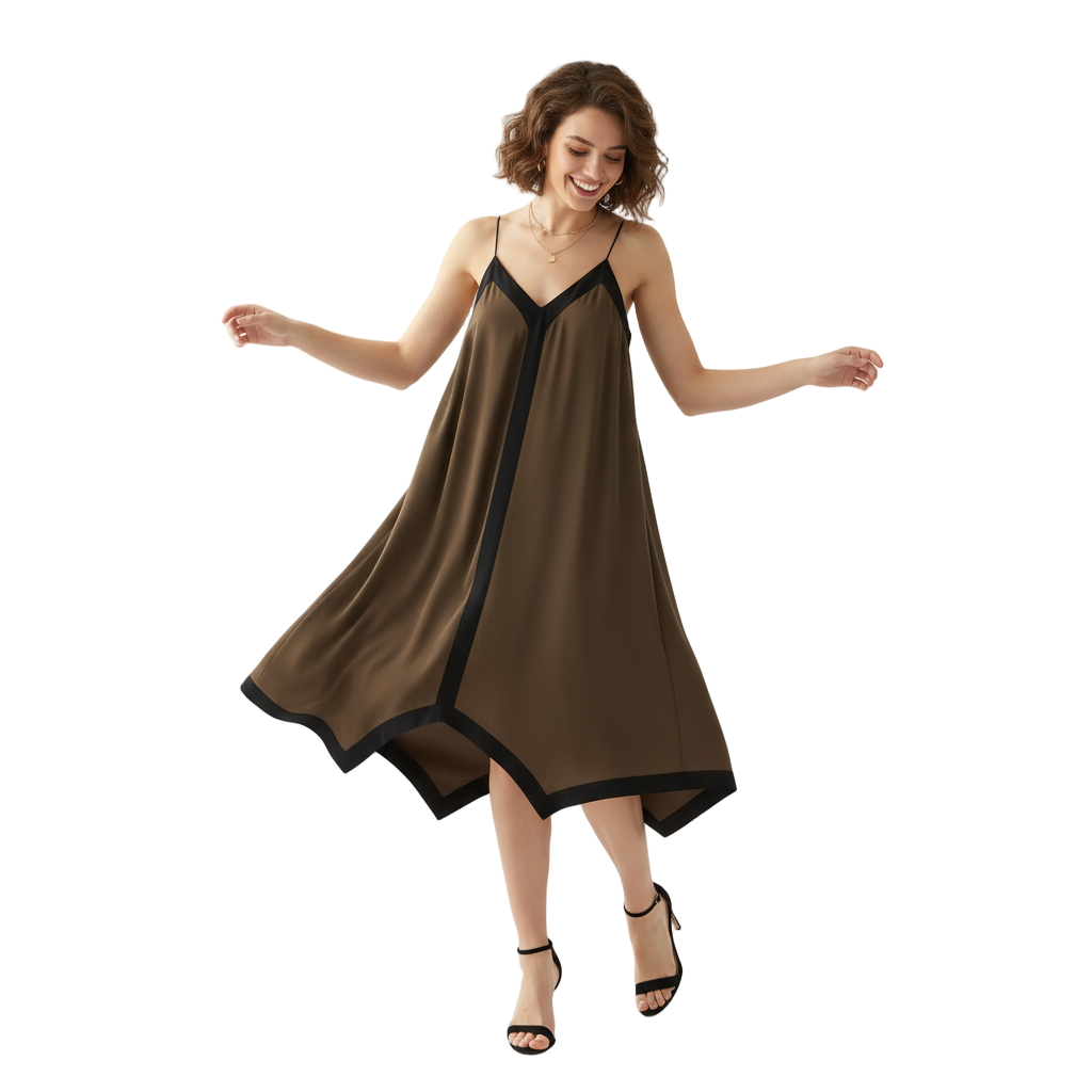Deco Slip Dress