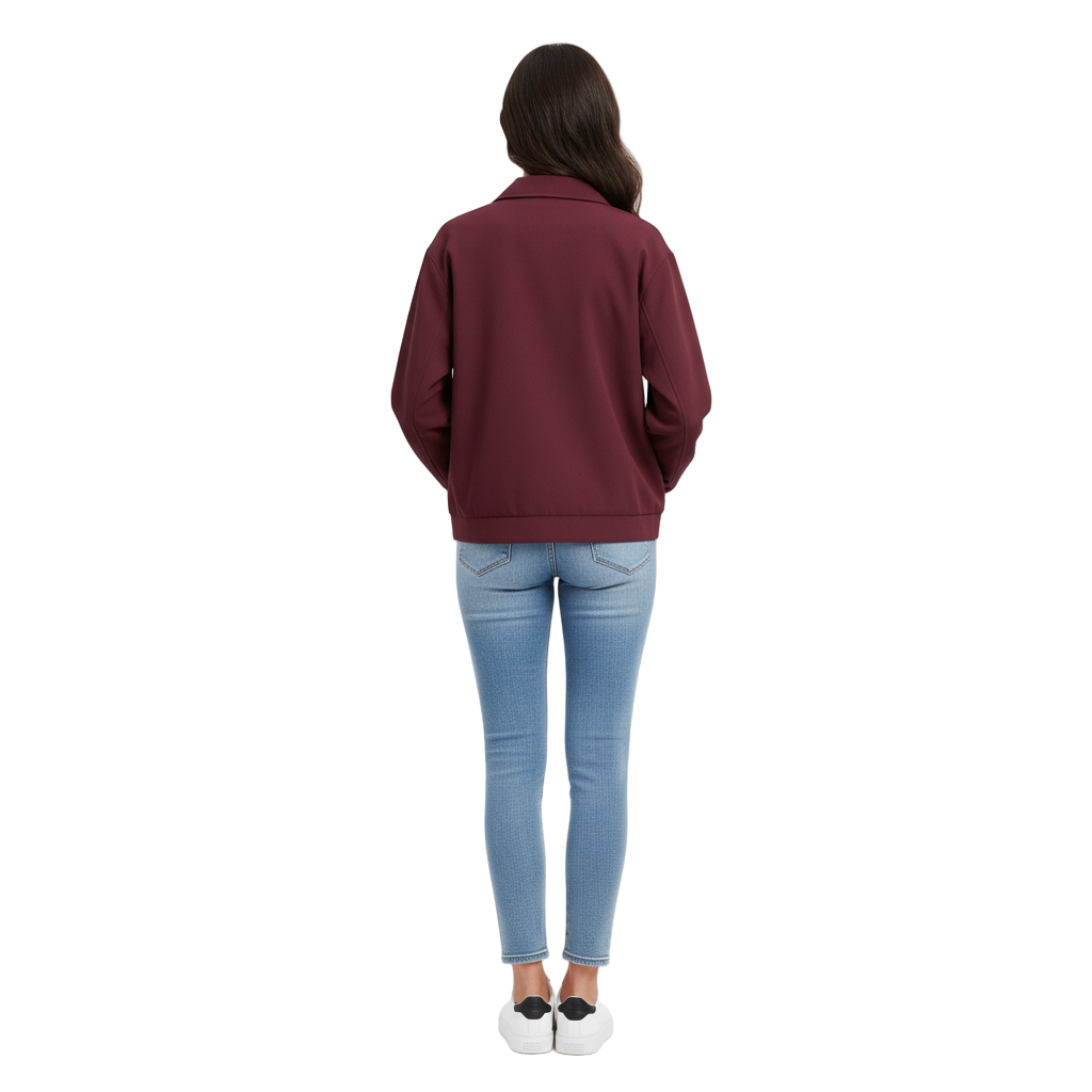 Burgundy Atelier Jacket