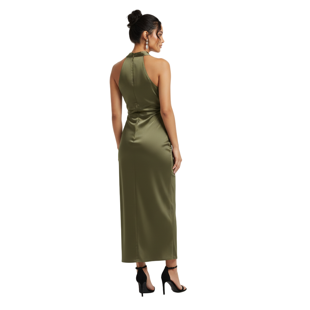 Oracle Satin Dress