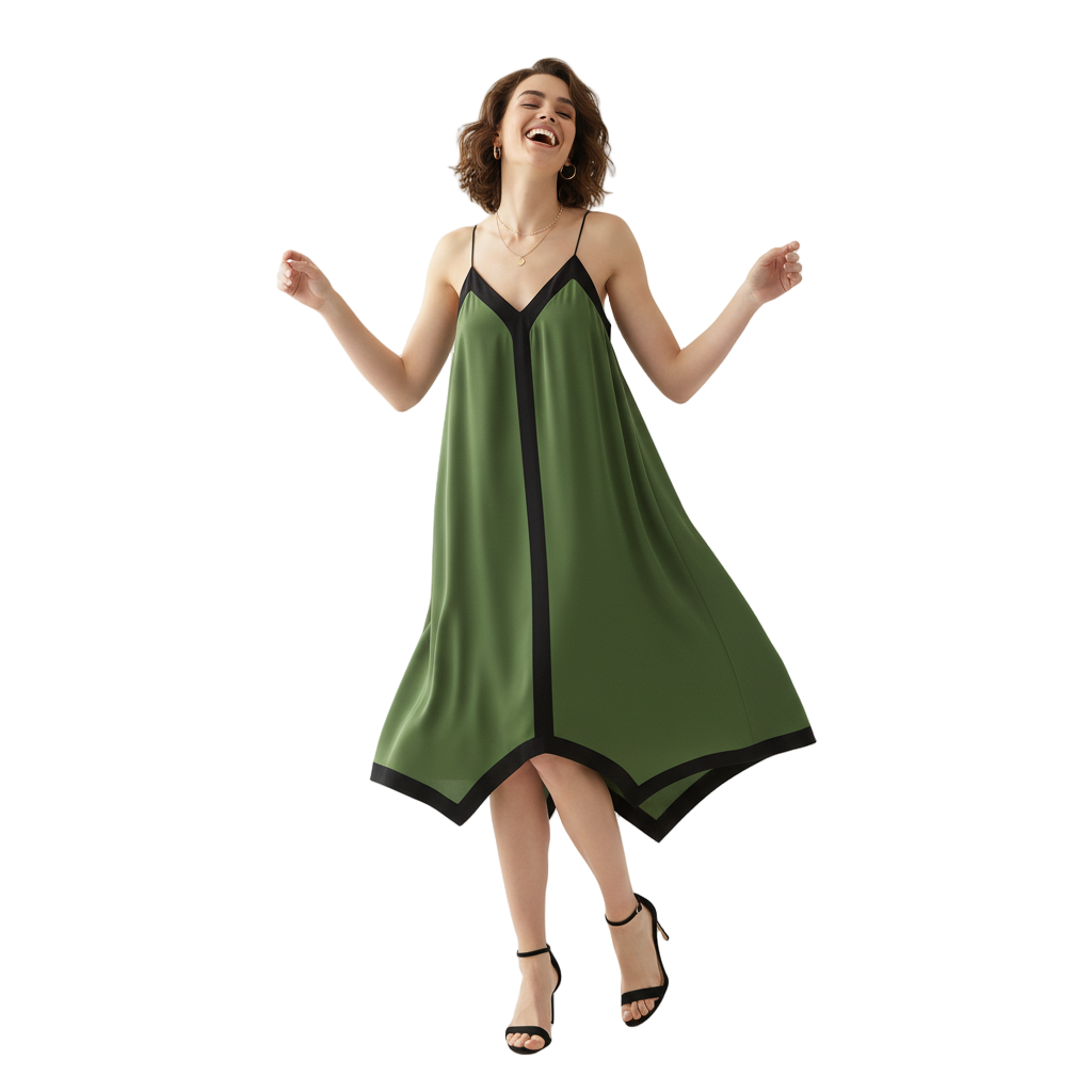 Deco Slip Dress