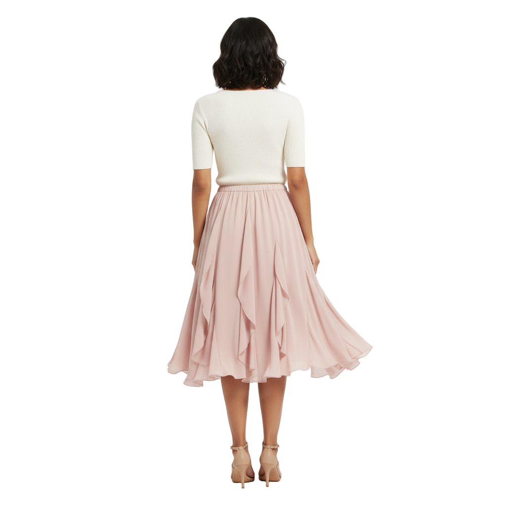 Petal Cascade Skirt