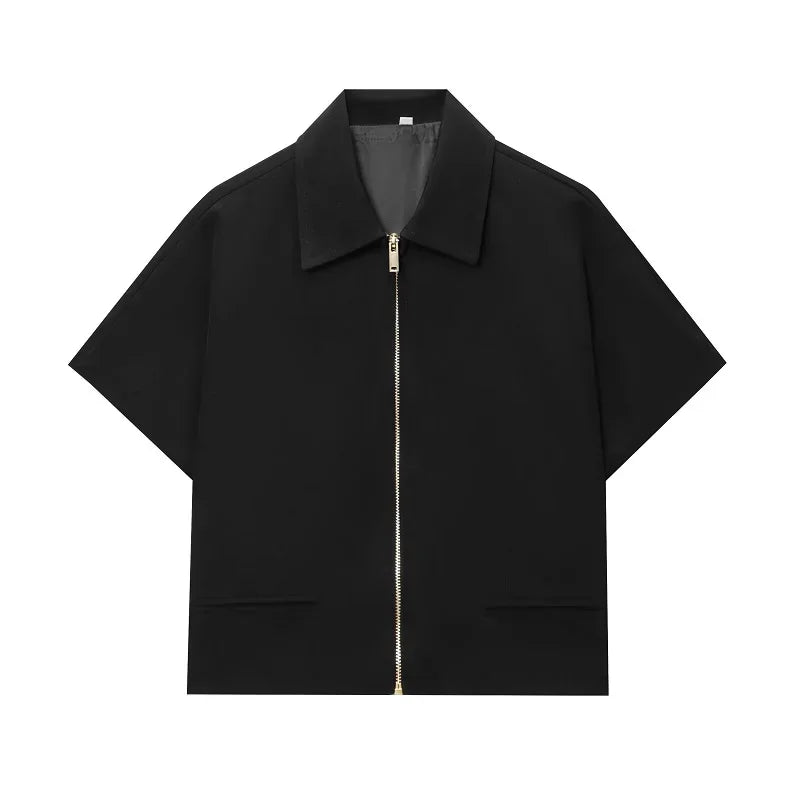 Cropped Varsity Jacket