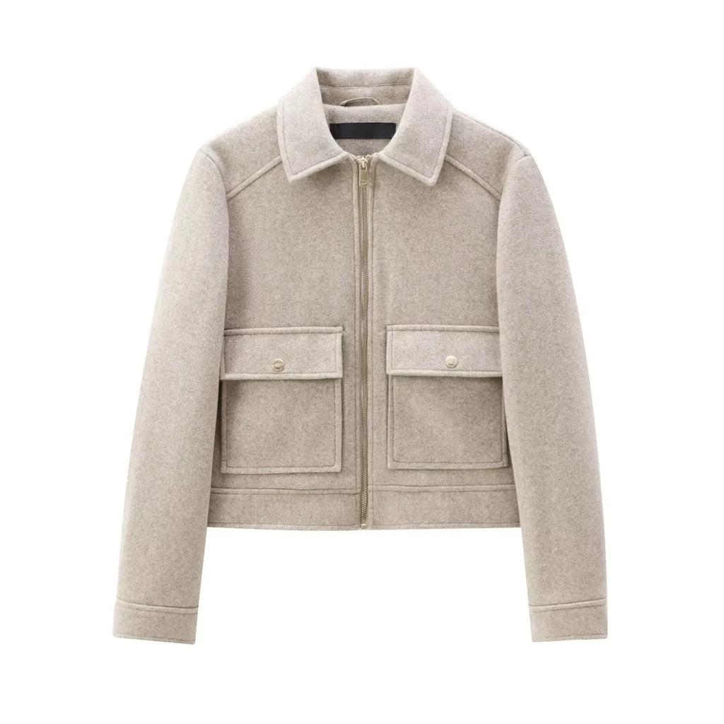 Street Elegant Long Sleeve Jacket