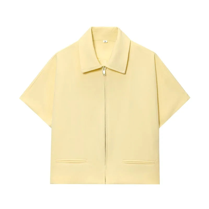 Cropped Varsity Jacket
