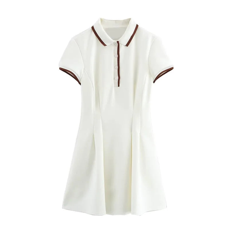 Shirt Spring Mini Dress