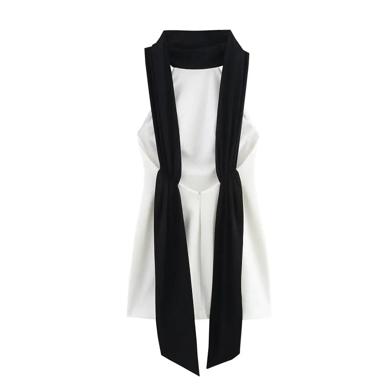 Halter Elegant Backless Dress