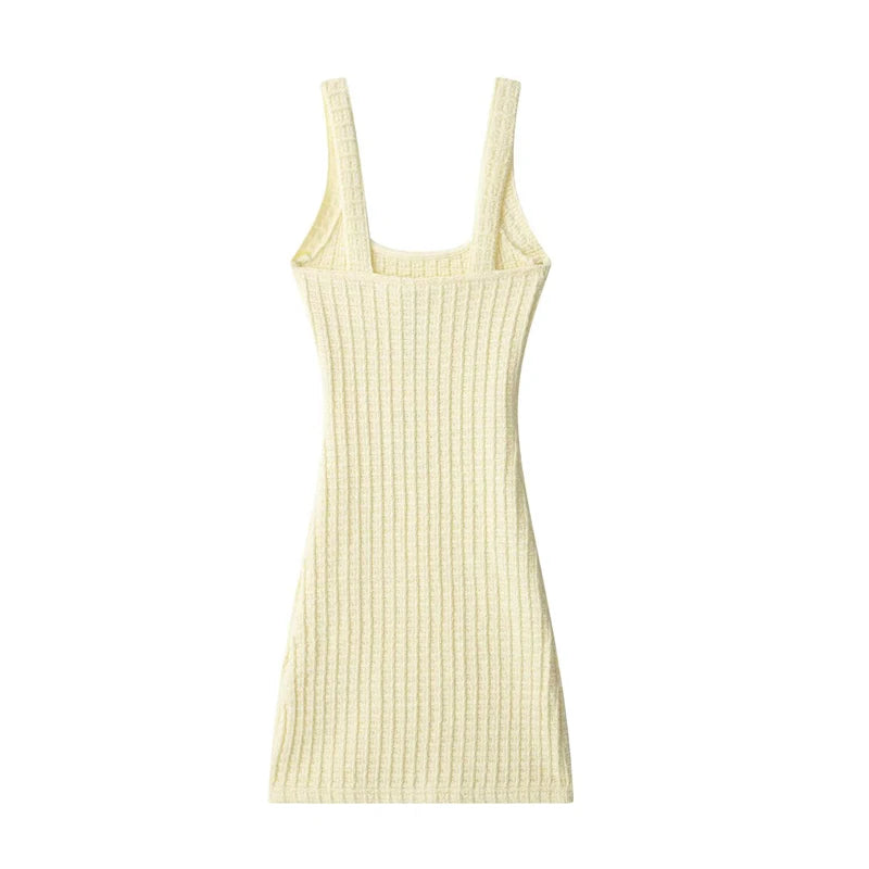 Backless Bodycon Mini Dress