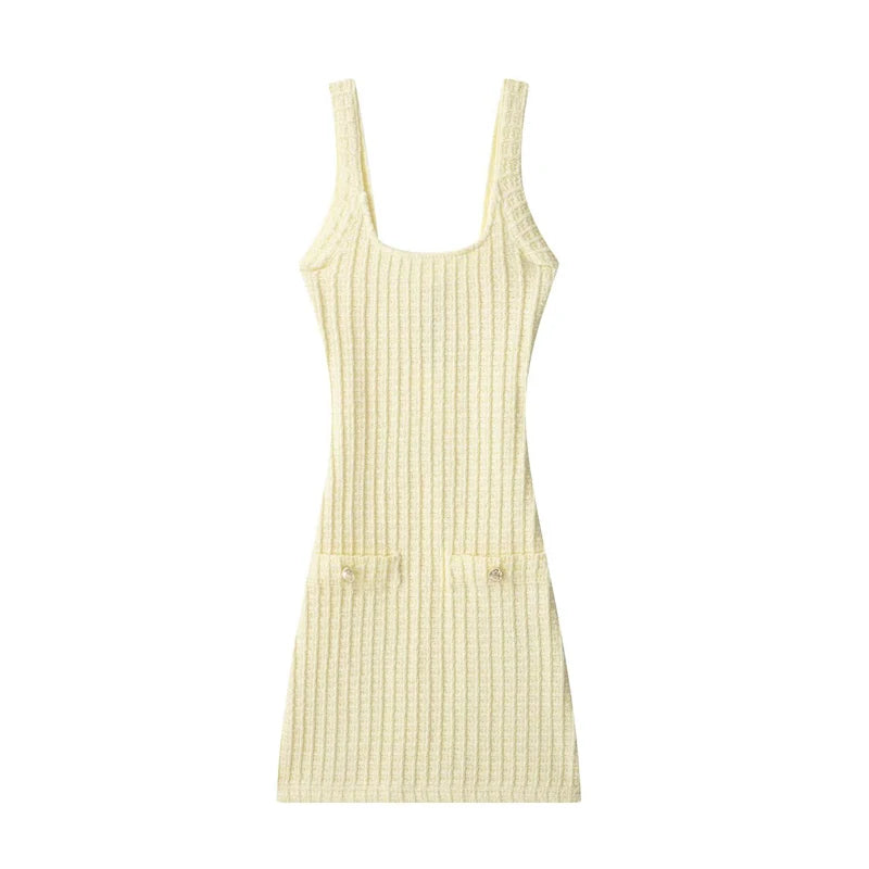 Backless Bodycon Mini Dress