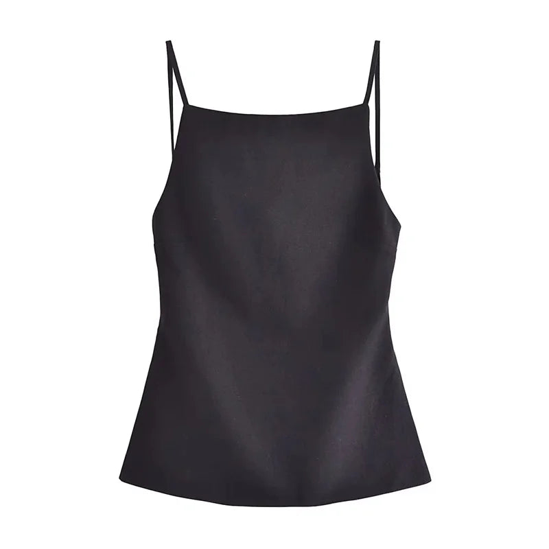 Backless Crop Top